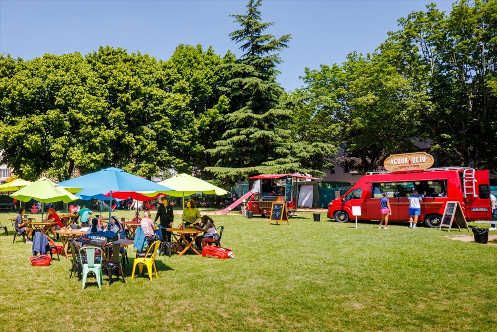 Événement en extérieur au CAM